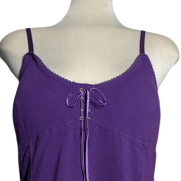 FMX Design Studio Purple Straps Top Size XL - Picture 6 of 10